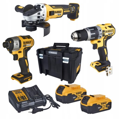 DCK384P2T-QW Zestaw 3 Narzędzi Akumulatorowych 18V DeWalt DCK384P2T-QW Zestaw 3 Narzędzi Akumulatorowych 18V DeWalt