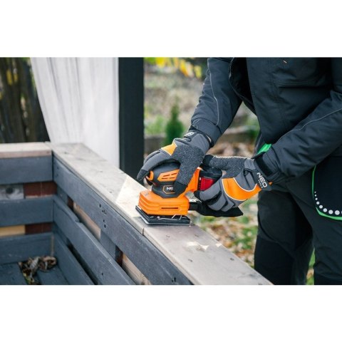 SZLIFIERKA OSCYLACYJNA MIMOŚRODOWA BEZPYŁOWA ENERGY+18V 3W1 04-623 NEO TOOLS