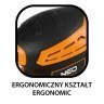 SZLIFIERKA OSCYLACYJNA MIMOŚRODOWA BEZPYŁOWA ENERGY+18V 3W1 04-623 NEO TOOLS