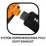 SZLIFIERKA OSCYLACYJNA MIMOŚRODOWA BEZPYŁOWA ENERGY+18V 3W1 04-623 NEO TOOLS