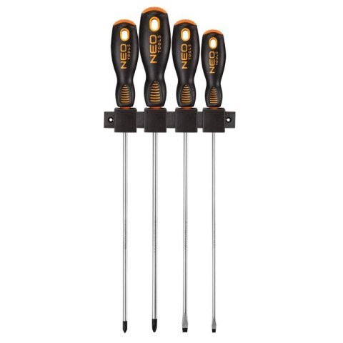 ZESTAW WKRĘTAKÓW WYKRĘTAKÓW DŁUGIE ŚRUBOKRĘTY Z MAGNESEM 4szt 04-214 NEO TOOLS ZESTAW WKRĘTAKÓW WYKRĘTAKÓW DŁUGIE ŚRUBOKRĘTY Z MAGNESEM 4szt 04-214 NEO TOOLS
