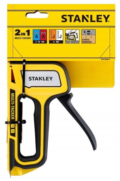 ZSZYWACZ RĘCZNY PISTOLET 2w1 OBSŁUGUJĘ ZSZYWKI TYPU A ORAZ J STANLEY STHT70440 ZSZYWACZ RĘCZNY PISTOLET 2w1 OBSŁUGUJĘ ZSZYWKI TYPU A ORAZ J STANLEY STHT70440