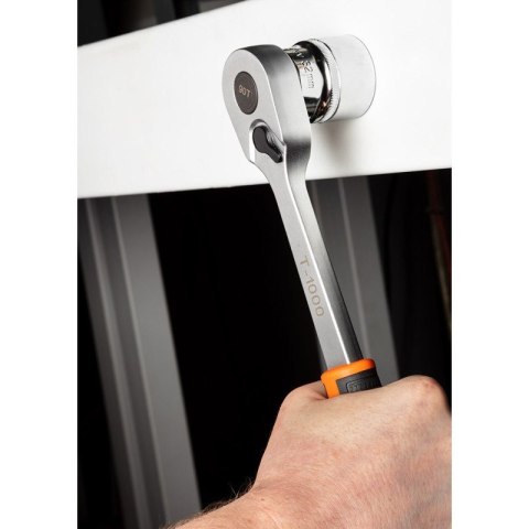 GRZECHOTKA WIELOZĄBKOWA WYTRZYMAŁA 1/2", 90 ZĘBÓW, T-1000 NEO TOOLS 10-300