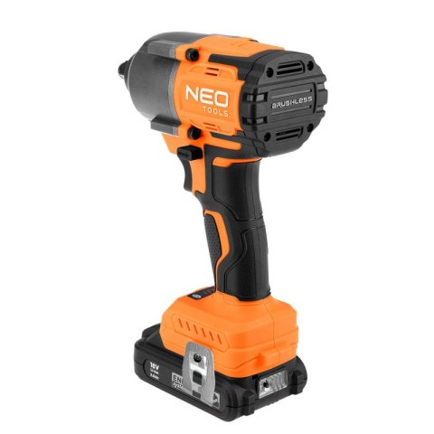 Klucz Udarowy Akumulatorowy Bezszczotkowy 1/2" 850 Nm Energy + 18V NEO TOOLS 04-608 Klucz Udarowy Akumulatorowy Bezszczotkowy 1/2" 850 Nm Energy + 18V NEO TOOLS 04-608