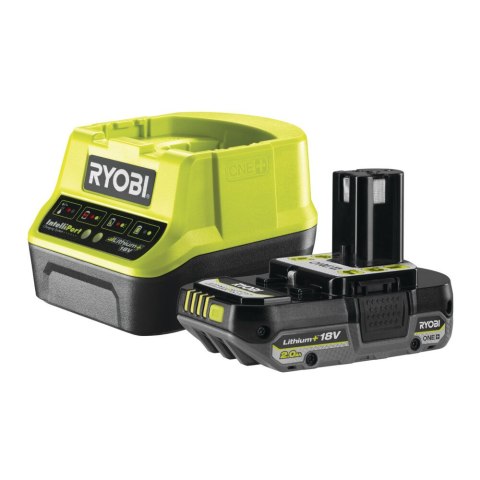Ładowarka do akumulatorów wskaźniki diodowe analiza napięcia RC18120 ONE+ 18V RYOBI