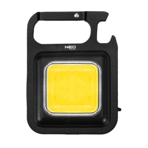 Lampka do kluczy z otwieraczem butelek, magnes, akumulator USB-C brelok NEO Lampka do kluczy z otwieraczem butelek, magnes, akumulator USB-C brelok NEO