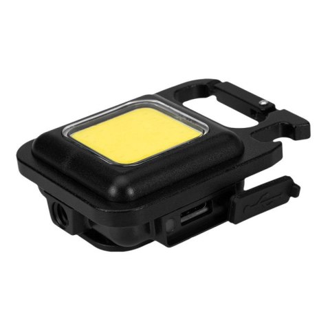 Lampka do kluczy z otwieraczem butelek, magnes, akumulator USB-C brelok NEO Lampka do kluczy z otwieraczem butelek, magnes, akumulator USB-C brelok NEO
