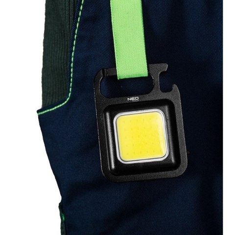 Lampka do kluczy z otwieraczem butelek, magnes, akumulator USB-C brelok NEO Lampka do kluczy z otwieraczem butelek, magnes, akumulator USB-C brelok NEO