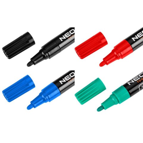 MARKER BUDOWLANY GRUBY 4,4 mm permanentny lakierowy 4 KOLORY 13-851 NEO TOOLS MARKER BUDOWLANY GRUBY 4,4 mm permanentny lakierowy 4 KOLORY 13-851 NEO TOOLS