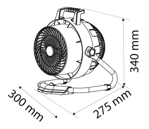 NAGRZEWNICA ELEKTRYCZNA 2400W OGRZEWACZ WENTYLATOR TERMOWENTYLATOR FARELKA