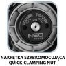 NEO Szlifierka kątowa 125mm z regulacją obrotów 1000W n.szybkomocuja 04-716 NEO Szlifierka kątowa 125mm z regulacją obrotów 1000W n.szybkomocuja 04-716