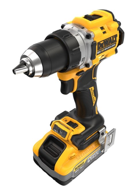 DCD800H2T-QW 18V XR Bezszczotkowa wiertarko-wkrętarka - 2 X POWERSTACK 5AH DEWALT