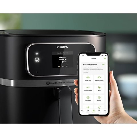 Frytkownica airfryer Philips Ovi HD9880/90 termometr Frytkownica airfryer Philips Ovi HD9880/90 termometr
