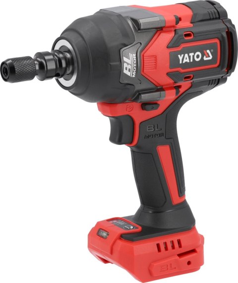 KLUCZ UDAROWY AKUMULATOROWY BEZSZCZOTKOWY 18V 1200NM 1/2'' KORPUS YATO KLUCZ UDAROWY AKUMULATOROWY BEZSZCZOTKOWY 18V 1200NM 1/2'' KORPUS YATO