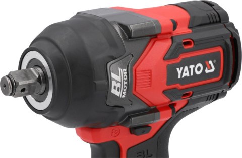 KLUCZ UDAROWY AKUMULATOROWY BEZSZCZOTKOWY 18V 1200NM 1/2'' KORPUS YATO KLUCZ UDAROWY AKUMULATOROWY BEZSZCZOTKOWY 18V 1200NM 1/2'' KORPUS YATO