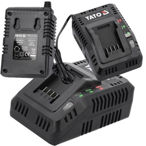 ŁADOWARKA 2.2A DO AKUMULATORÓW BATERII ELEKTRONARZĘDZI SYSTEMU 18V YATO ŁADOWARKA 2.2A DO AKUMULATORÓW BATERII ELEKTRONARZĘDZI SYSTEMU 18V YATO