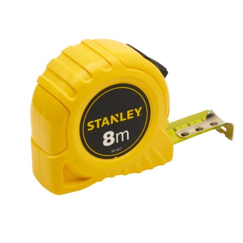 MIARA TAŚMA Z BLOKADĄ ZWIJANA 8M X 25MM TWORZYWO (1/6) STANLEY 1-30-457
