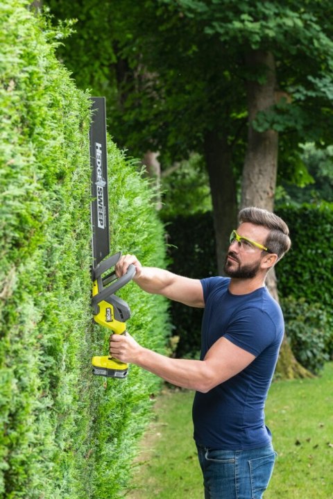 NOŻYCE DO CIĘCIA ŻYWOPŁOTU AKUMULATOROWE RYOBI RY18HT55A-0