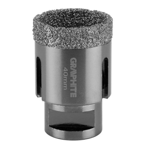 OTWORNICA DIAMENTOWA DO GRESU 40MM X M14 CERAMIKI GLAZURY GRAPHITE 55H311 OTWORNICA DIAMENTOWA DO GRESU 40MM X M14 CERAMIKI GLAZURY GRAPHITE 55H311