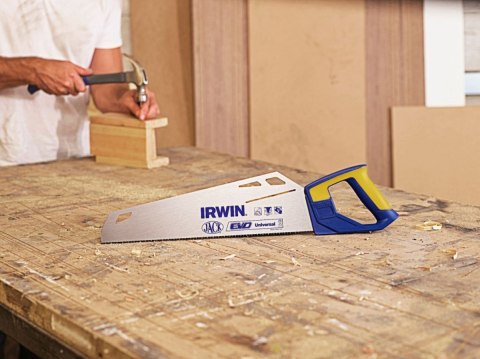 PIŁA RĘCZNA PŁATNICA DO DREWNA EVO UNIWERSALNA 425 mm IRWIN PIŁA RĘCZNA PŁATNICA DO DREWNA EVO UNIWERSALNA 425 mm IRWIN