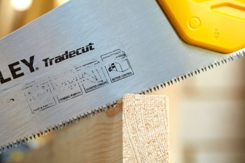 Piła ręczna TradeCut płatnica do drewna drzewa 380mm 7TPI Stanley STHT20348-1