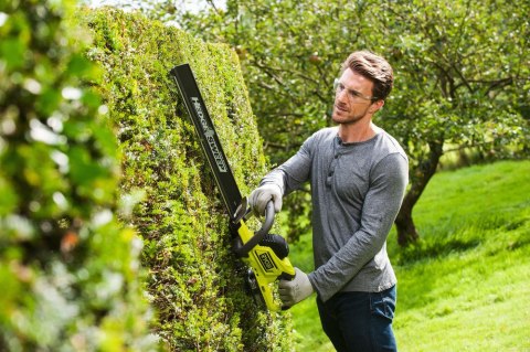 RYOBI NOŻYCE DO ŻYWOPŁOTU KRZEWÓW 18V SEKATOR AKUMULATOROWE OHT1845 45cm