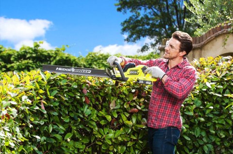 RYOBI NOŻYCE DO ŻYWOPŁOTU KRZEWÓW 18V SEKATOR AKUMULATOROWE OHT1845 45cm