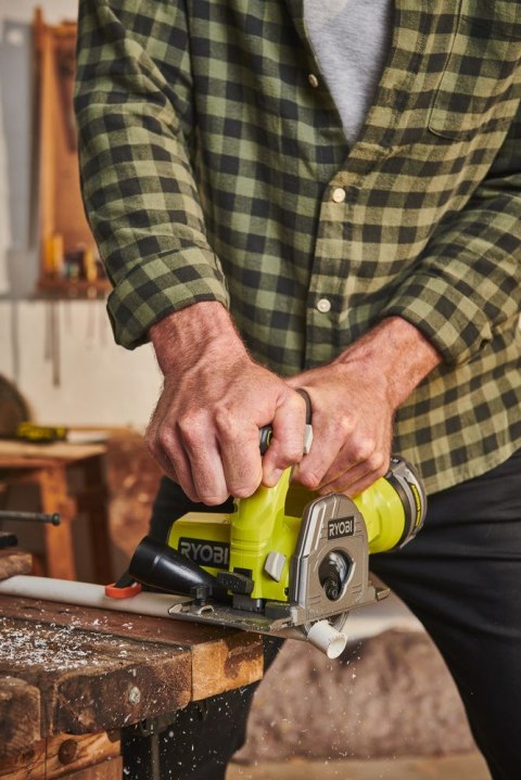 RYOBI PIŁA R18MMS-0 PILARKA PRZECINARKA TARCZOWA AKUMULATOROWA 18V 85mm RYOBI PIŁA R18MMS-0 PILARKA PRZECINARKA TARCZOWA AKUMULATOROWA 18V 85mm