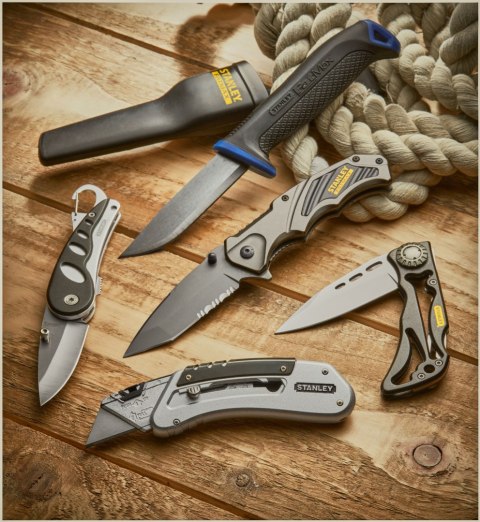 STANLEY 10-311 nóż kieszonkowy nożyk składany scyzoryk 195mm STANLEY 10-311 nóż kieszonkowy nożyk składany scyzoryk 195mm