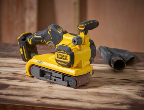 STANLEY FATMAX BEZSZCZOTKOWA SZLIFIERKA TAŚMOWA V20 18V BODY SFMCW223B