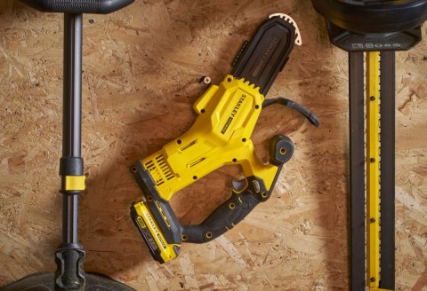 STANLEY MINI PIŁA DO GAŁĘZI PILARKA 18V Z 1 AKUMULATOREM 2AH I ŁADOWARKĄ STANLEY MINI PIŁA DO GAŁĘZI PILARKA 18V Z 1 AKUMULATOREM 2AH I ŁADOWARKĄ