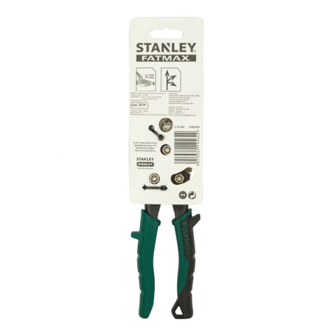 Stanley Fatmax Nożyce do cięcia blachy ODGIĘTE PRAWE 1.2mm PRAWE 2-14-564 Stanley Fatmax Nożyce do cięcia blachy ODGIĘTE PRAWE 1.2mm PRAWE 2-14-564