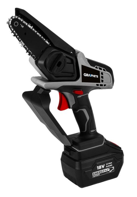 AKUMULATOROWA MINI PIŁA PILARKA ŁAŃCUCHOWA 18V GRAPHITE 58GE116 ENERGY+