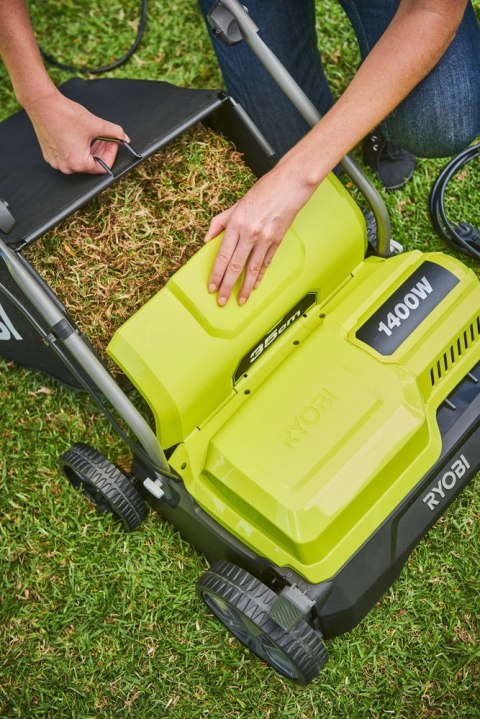 WERTYKULATOR DO TRAWNIKÓW TRAWY AERATOR 2 w 1 ELEKTRYCZNY 1400W Ryobi WERTYKULATOR DO TRAWNIKÓW TRAWY AERATOR 2 w 1 ELEKTRYCZNY 1400W Ryobi