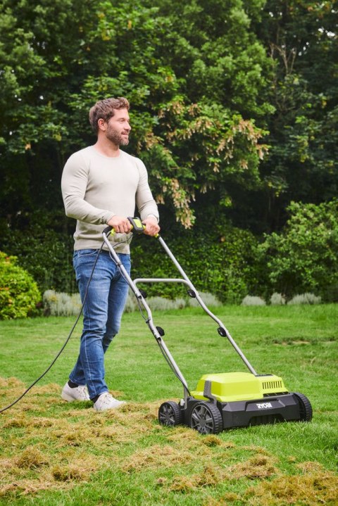WERTYKULATOR DO TRAWNIKÓW TRAWY AERATOR 2 w 1 ELEKTRYCZNY 1400W Ryobi WERTYKULATOR DO TRAWNIKÓW TRAWY AERATOR 2 w 1 ELEKTRYCZNY 1400W Ryobi