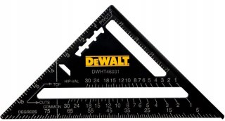 KĄTOWNIK STOLARSKI CIESIELSKI ALUMINIOWY 177MM 7" PRZYMIAR BUDOWLANY DeWALT