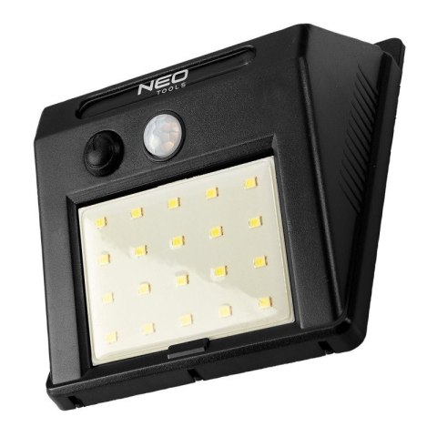LAMPA SOLARNA ŚCIENNA 20 SMD LED 250 LM Z PANELEM SOLARNYM NEO 99-055 LAMPA SOLARNA ŚCIENNA 20 SMD LED 250 LM Z PANELEM SOLARNYM NEO 99-055
