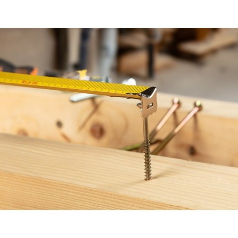 MIARA ZWIJANA STALOWA 5 M X 25 MM, AUTO BLOKADA, DWA PRZYCISKI STOP 67-223 MIARA ZWIJANA STALOWA 5 M X 25 MM, AUTO BLOKADA, DWA PRZYCISKI STOP 67-223