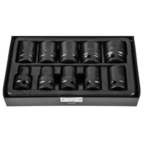 NASADKI UDAROWE 1/2'' 10-24MM 10 SZTUK 12-101 NEO TOOLS NASADKI UDAROWE 1/2'' 10-24MM 10 SZTUK 12-101 NEO TOOLS