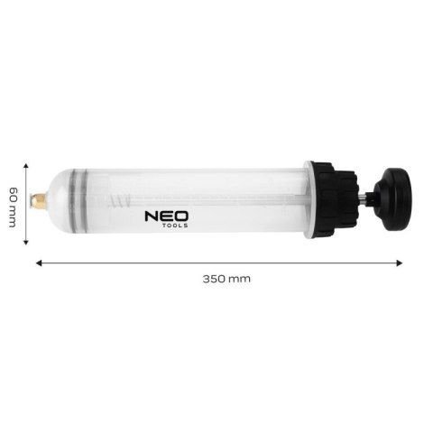 NEO STRZYKAWKA ODSYSARKA OLEJU PŁYN HAMULCOWY PALIWO 500ML WYSYSARKA RĘCZNA