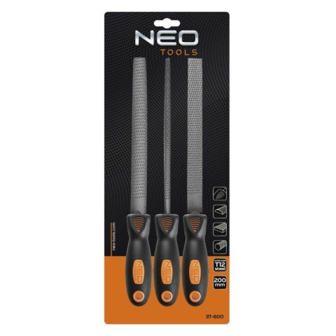 PILNIKI DO DREWNA ZESTAW 3 SZTUKI 37-600 NEO TOOLS PILNIKI DO DREWNA ZESTAW 3 SZTUKI 37-600 NEO TOOLS