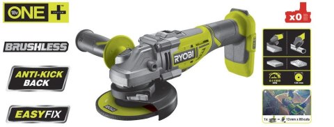 RYOBI R18AG7-0 SZLIFIERKA AKUMULATOROWA KĄTOWA BEZSZCZOTKOWA SOLO 18V 125MM RYOBI R18AG7-0 SZLIFIERKA AKUMULATOROWA KĄTOWA BEZSZCZOTKOWA SOLO 18V 125MM