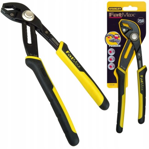 Szczypce żabki nastawne uniwersalny klucz nastawne francuski 250 mm Stanley Fatmax 0-84-648