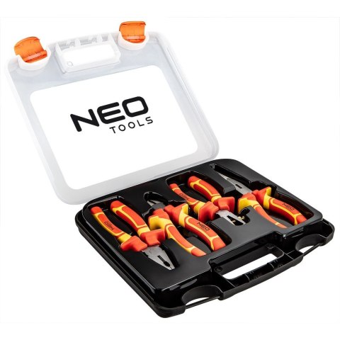 01-236 ZESTAW SZCZYPIEC 1000V, 4 SZT. NEO TOOLS 01-236 ZESTAW SZCZYPIEC 1000V, 4 SZT. NEO TOOLS