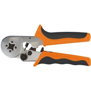 01-507 ZACISKARKA KOŃCÓWEK TULEJKOWYCH, ŚREDNICA TULEJEK: 0.25 - 6 MM2 NEO TOOLS