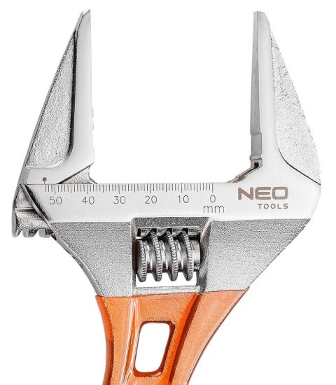 03-022 KLUCZ NASTAWNY KRÓTKI 185 MM, ZAKRES 0-53 MM NEO TOOLS