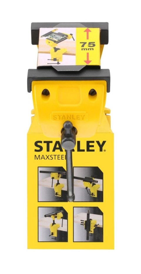 Imadło Modelarskie Obrotowe MaxSteel Precyzyjne i Mobilne Narzędzie Warsztatowe STANLEY 1-83-069