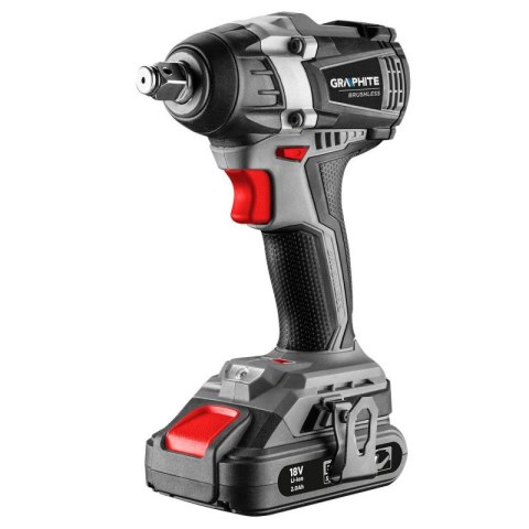 58G028 KLUCZ UDAROWY BEZSZCZOTKOWY ENERGY+ 18V, LI-ION, BEZ AKUMULATORA GRAPHITE 58G028 KLUCZ UDAROWY BEZSZCZOTKOWY ENERGY+ 18V, LI-ION, BEZ AKUMULATORA GRAPHITE