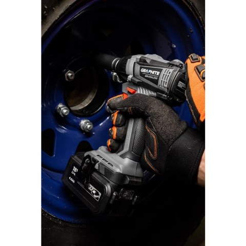 58G028 KLUCZ UDAROWY BEZSZCZOTKOWY ENERGY+ 18V, LI-ION, BEZ AKUMULATORA GRAPHITE 58G028 KLUCZ UDAROWY BEZSZCZOTKOWY ENERGY+ 18V, LI-ION, BEZ AKUMULATORA GRAPHITE