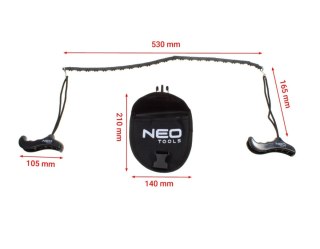 63-158 PIŁA RĘCZNA ŁAŃCUCHOWA, 53CM NEO TOOLS